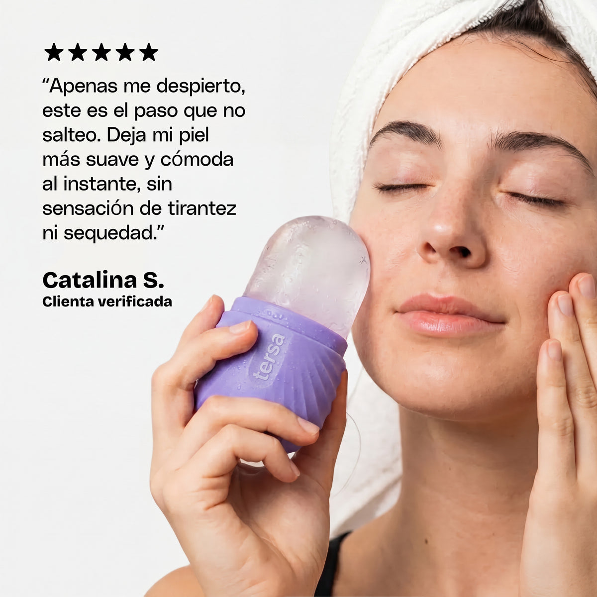 TERSA Skin · Ice Roller detalle