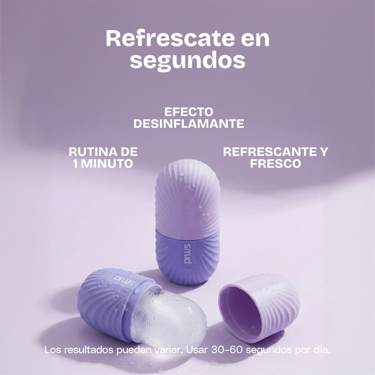 TERSA Skin · Ice Roller en uso