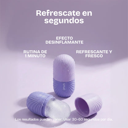 TERSA Skin · Ice Roller en uso