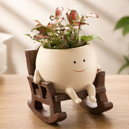 The Swinging Smiley Planter™