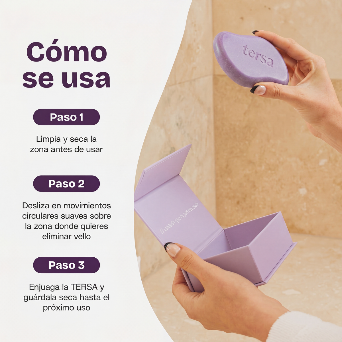 TERSA · La Piedra cómo se usa